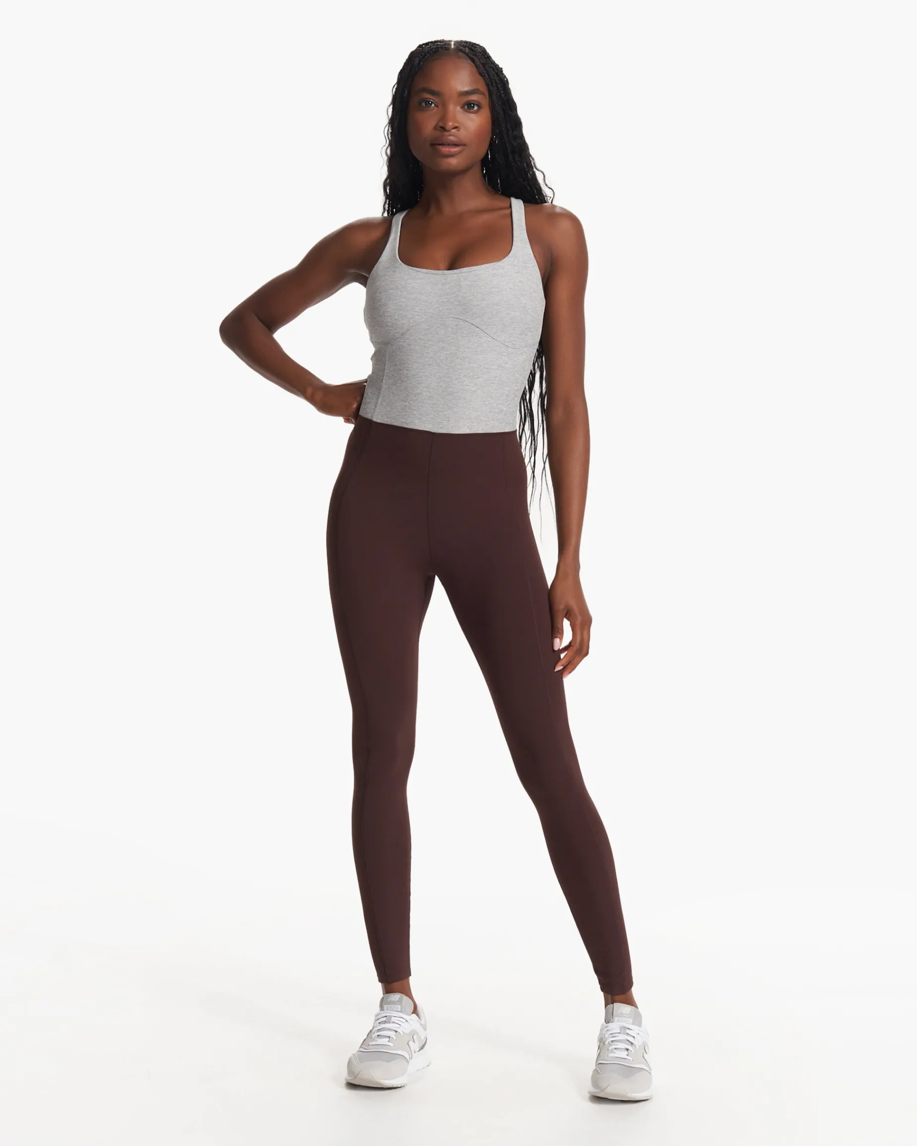 Colorblock Corset Jumpsuit