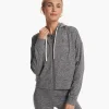 Granite Cropped Hoodie