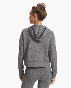 Granite Cropped Hoodie