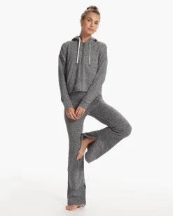 Granite Cropped Hoodie