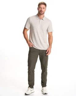 Knit Twill Polo
