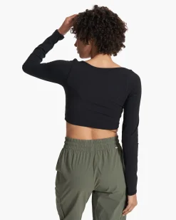 Long Sleeve Ruched Bra