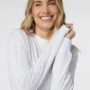 Long Sleeve Sunset Mock Tee