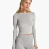 Long Sleeve Textured Chilled Out Top