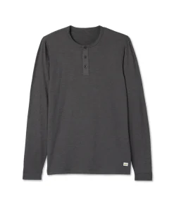 Long-Sleeve Ease Performance Henley