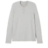 Long-Sleeve Ease Performance Henley