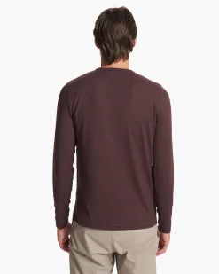 Long-Sleeve Ease Performance Henley