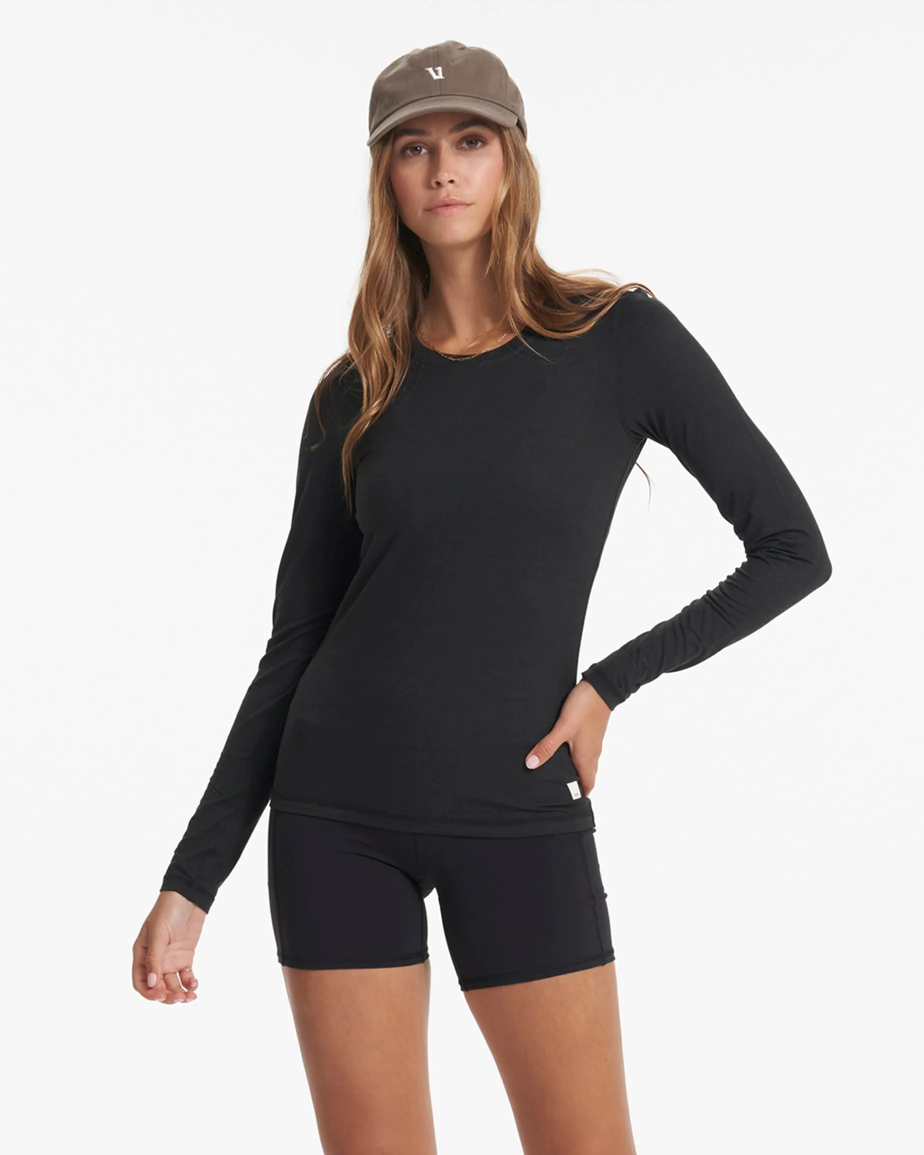 Long-Sleeve Lux Crew