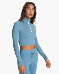 Lux Rib Half Zip
