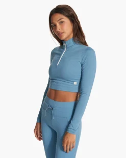 Lux Rib Half Zip
