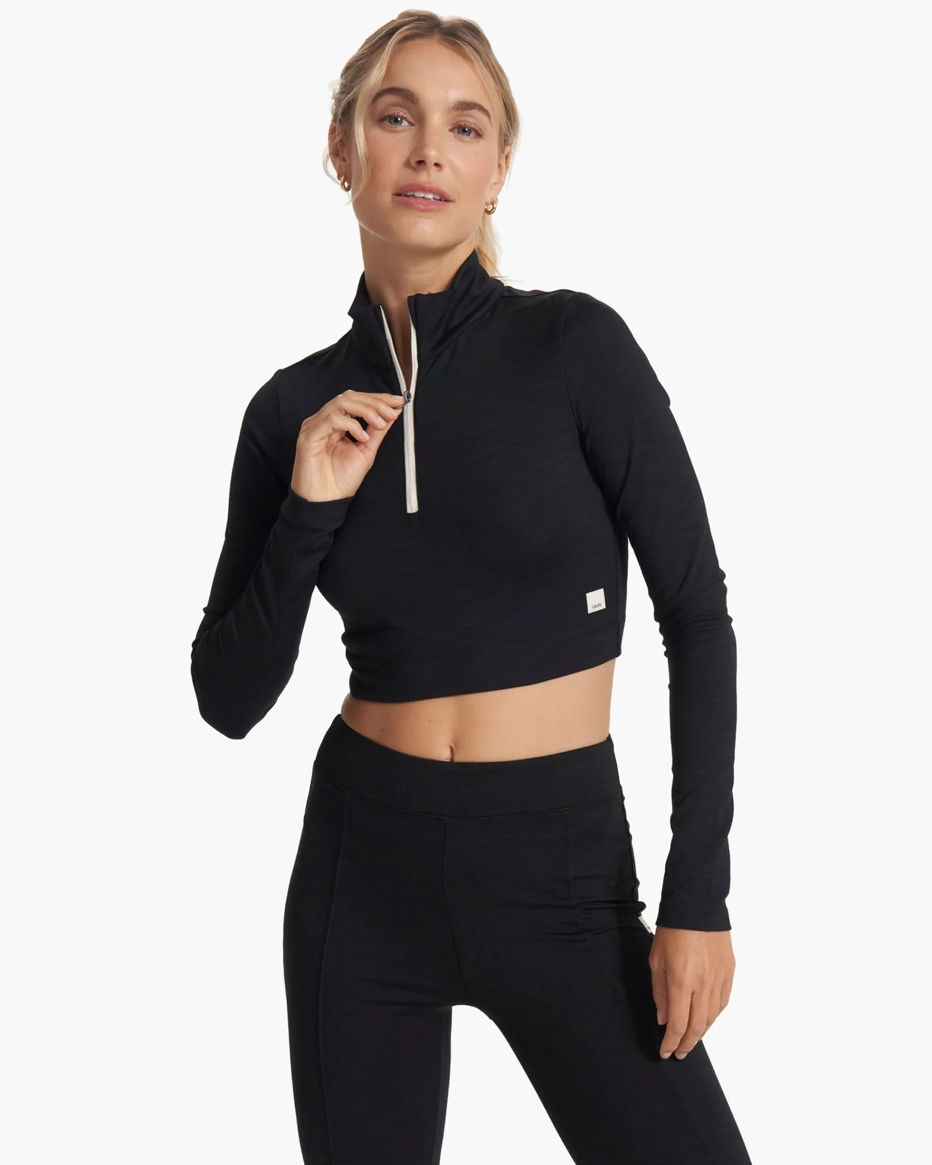 Lux Rib Half Zip