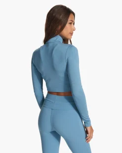 Lux Rib Half Zip