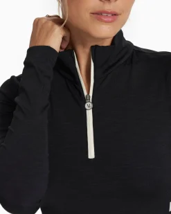 Lux Rib Half Zip