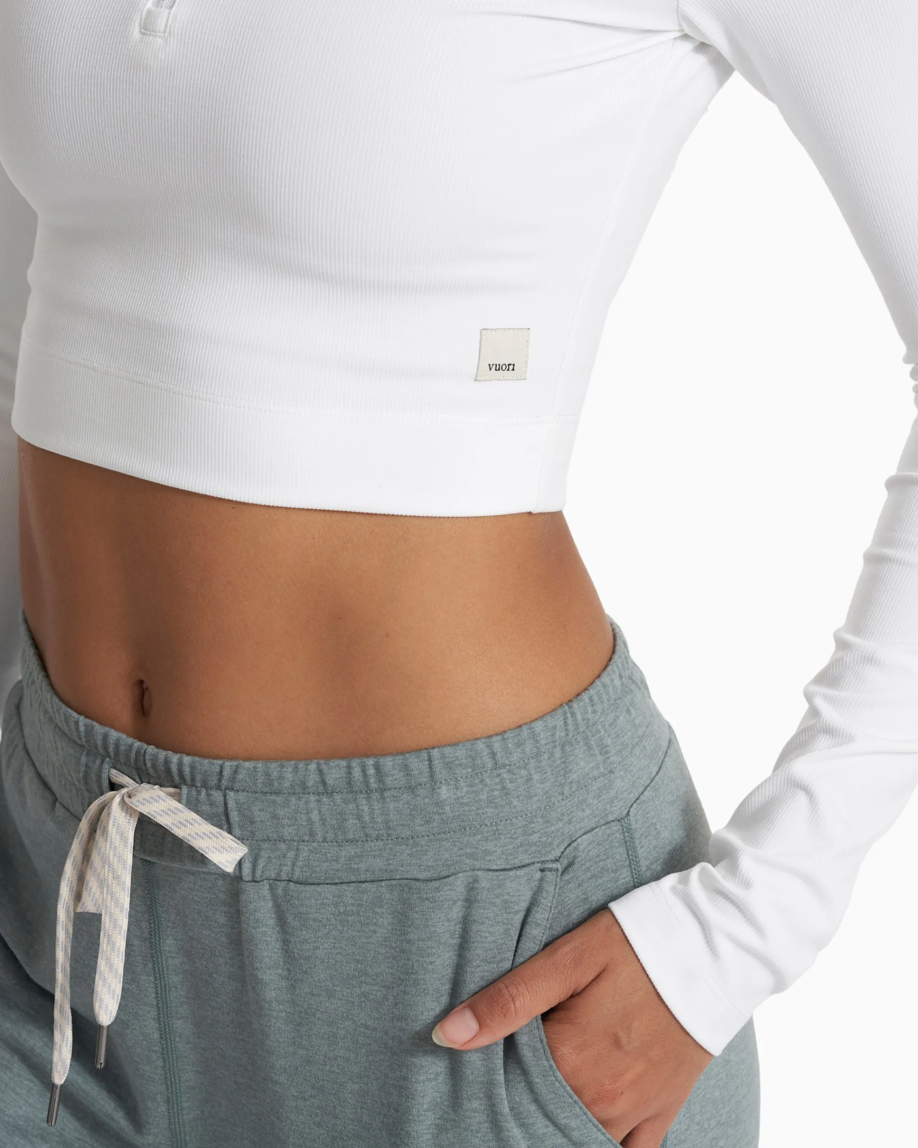 Lux Rib Half Zip