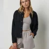 Mackenzie Cropped Shirt Jacket