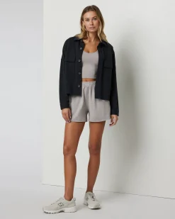 Mackenzie Cropped Shirt Jacket