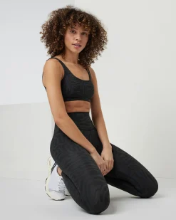 Maze Jacquard Bra