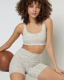 Maze Jacquard Bra