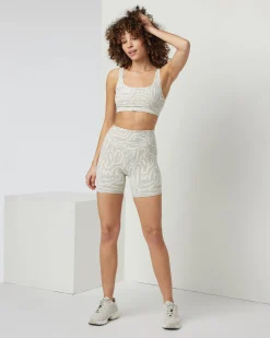 Maze Jacquard Bra