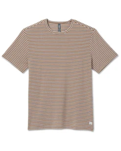 Short Sleeve Current Stripe Tee