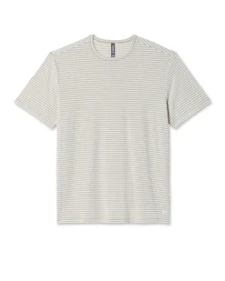 Short Sleeve Current Stripe Tee