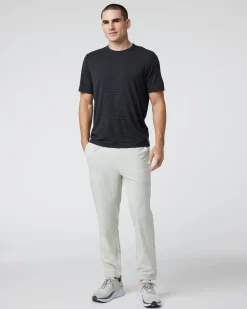 Short Sleeve Current Stripe Tee