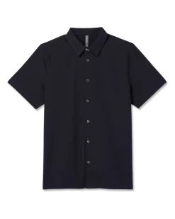 Short Sleeve Manhattan Button Down