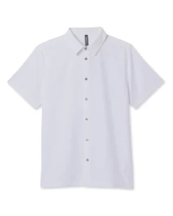 Short Sleeve Manhattan Button Down