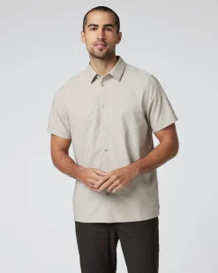 Short Sleeve Manhattan Button Down