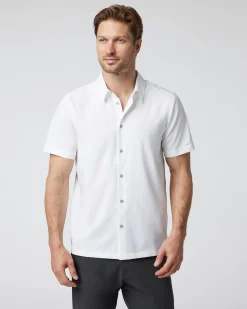 Short Sleeve Manhattan Button Down
