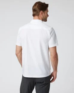 Short Sleeve Manhattan Button Down