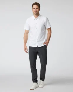 Short Sleeve Manhattan Button Down