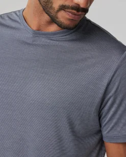 Short Sleeve Marina Stripe Tee