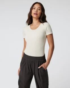 Short Sleeve Pose Bodysuit