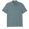 Short Sleeve Strato Button Down