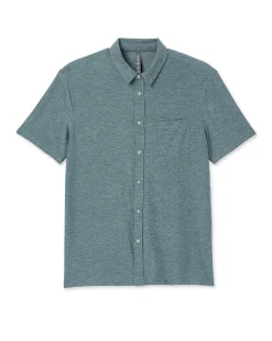 Short Sleeve Strato Button Down