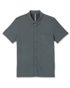 Short-Sleeve Ace Button Down