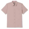 Short-Sleeve Bridge Button Down
