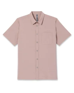 Short-Sleeve Bridge Button Down