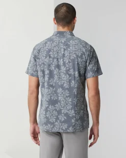 Short-Sleeve Bridge Button Down