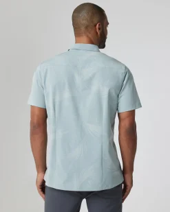 Short-Sleeve Bridge Button Down