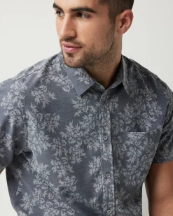 Short-Sleeve Bridge Button Down