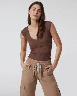 Sleeveless Cove V Neck