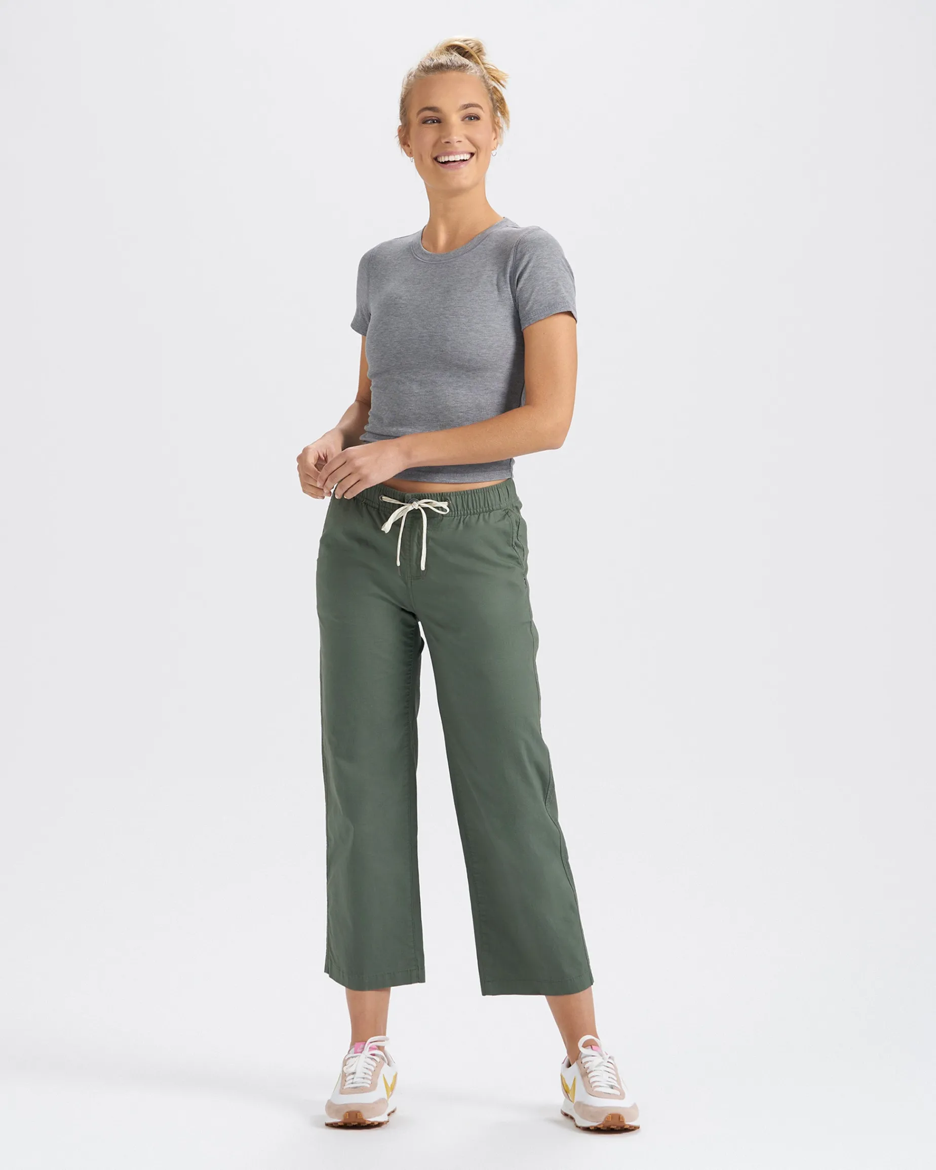 Womens Ripstop Wideleg
